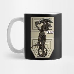 Alien After Dinner Mug